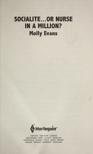 Socialite...or Nurse in a Million?