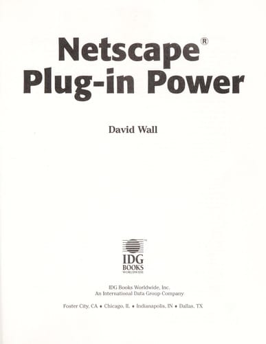 Netscape plug-in power