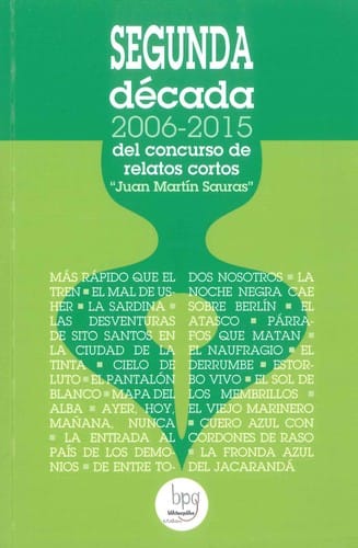 Segunda década del concurso de relatos cortos Juan Martín Sauras