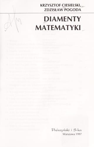 Diamenty matematyki