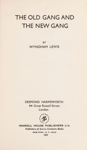 The old gang and the new gang