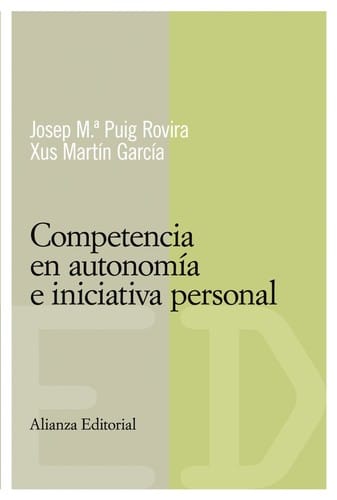 Competencia en autonomia e iniciativa personal