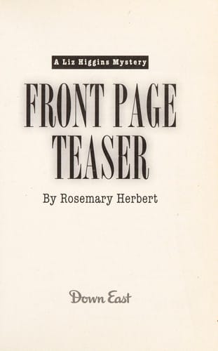 Front page teaser