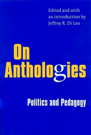 On Anthologies