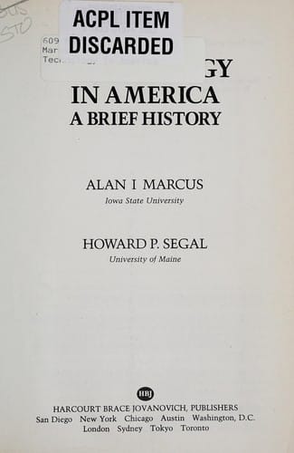 Technology in America