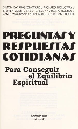 Preguntas y respuestas cotidianas para conseguir el equilibrio espiritual
