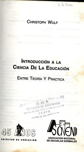 Introduccion a la ciencia de la educacion