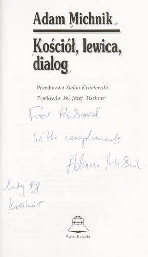 Kos cio ¿, lewica, dialog