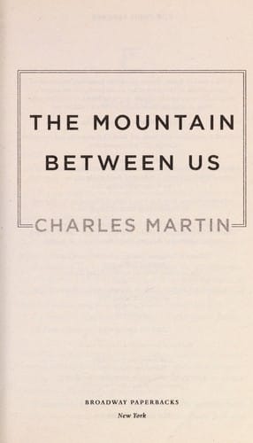 The mountain between us