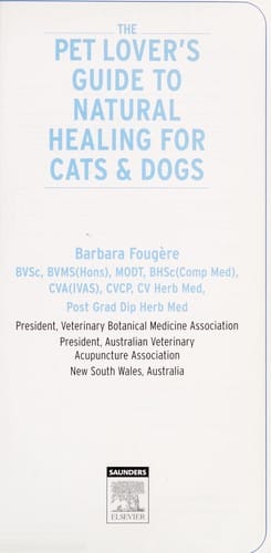 Pet lover's guide to natural healing for cats & dogs