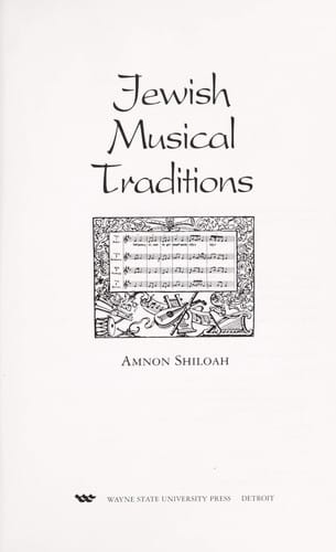 Jewish musical traditions