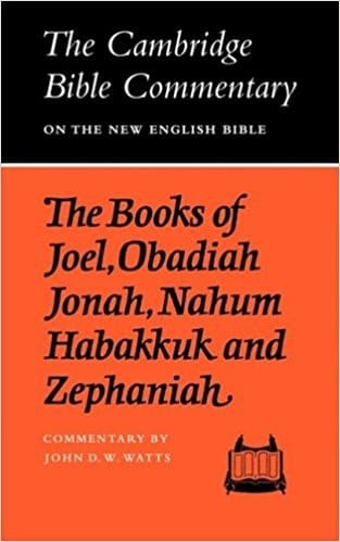 The books of Joel, Obadiah, Jonah, Nahum, Habakkuk, and Zephaniah