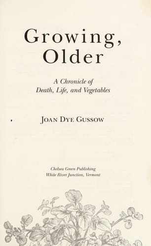 Growing, older