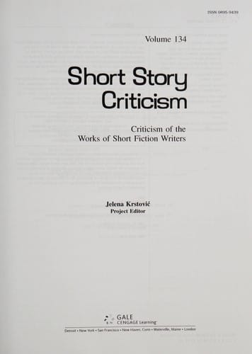Short Story Criticism