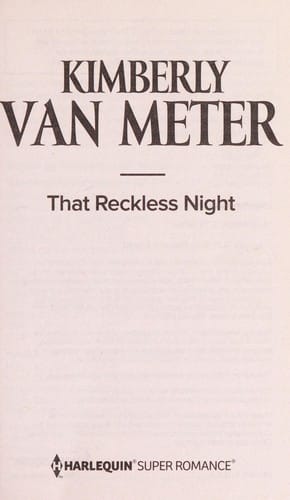 That reckless night