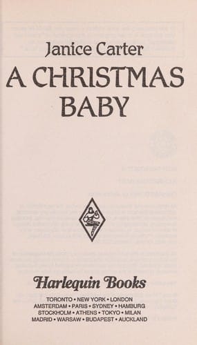 A Christmas Baby (Harlequin Superromance No. 671)