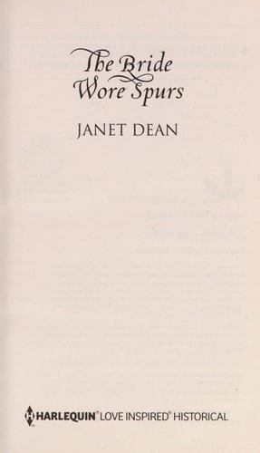 The bride wore spurs