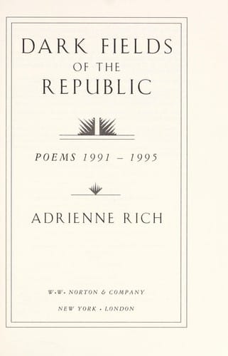 Darkfields of the republic