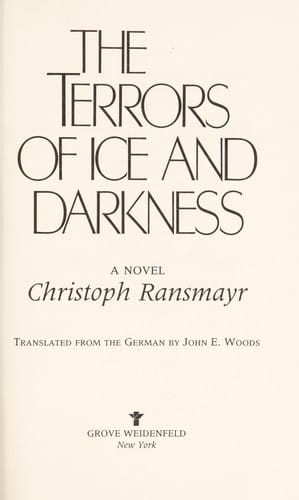 Schrecken das Eis und der Finsternis