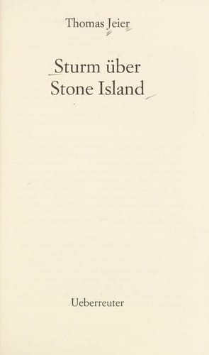 Sturm u ber Stone Island