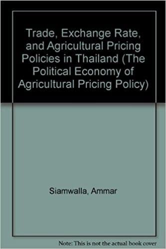 Trade, exchange rate, and agricultural pricing policies in Thailand