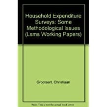 Household expenditure surveys : some methodological issues
