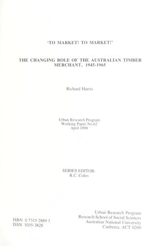To market, to market!