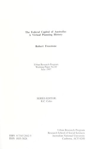 The federal capital of Australia