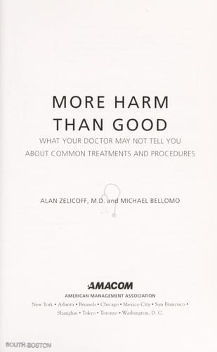 More harm than good