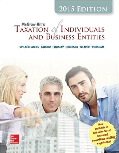 Mcgraw-Hill's taxation of individuals and business entities