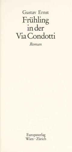 Frühling in der Via Condotti