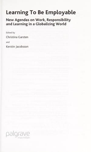 Learning to be employable