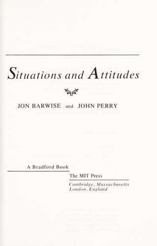 Situations and attitudes