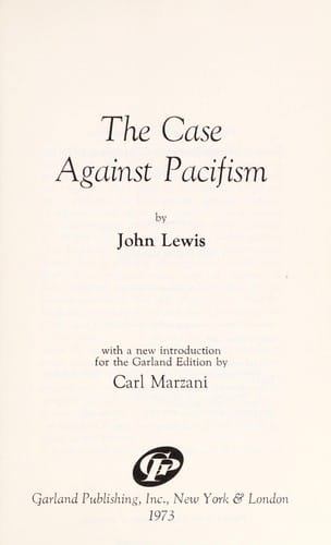 The case against pacifism