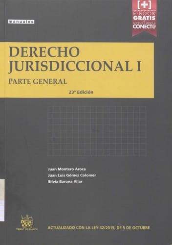 Derecho jurisdiccional. I, Parte General