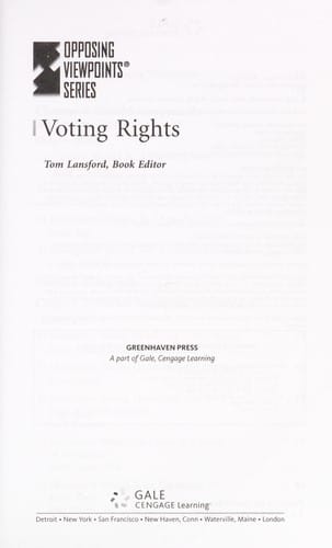 Voting rights