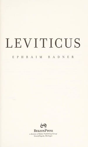 Leviticus