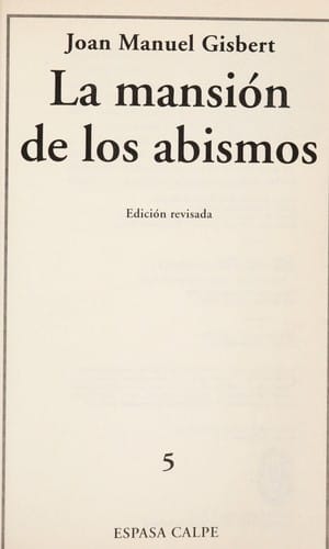La mansión de los abismos