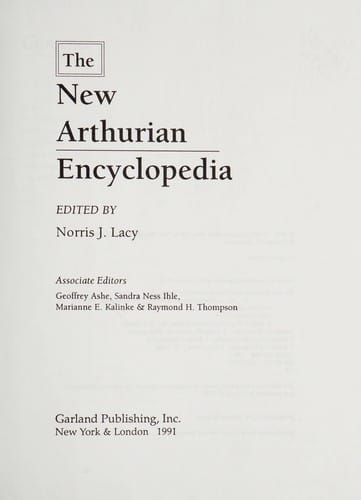 The New Arthurian encyclopedia
