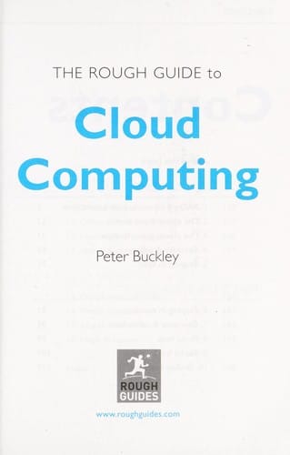 The Rough Guide to cloud computing