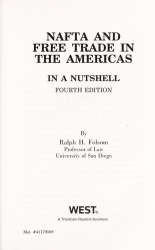 NAFTA and free trade in the Americas in a nutshell