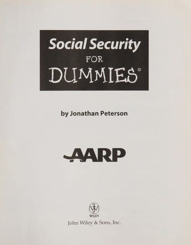 Social security for dummies