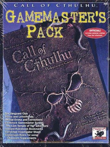 Call of Cthulhu Gamemasters Pack (Call of Cthulhu Horror Roleplaying, 8801)