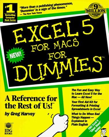 Excel 5 for Macs for dummies