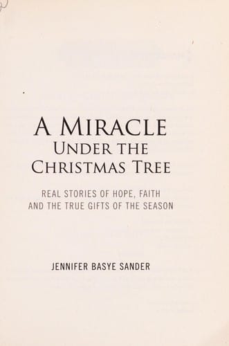 A miracle under the Christmas tree