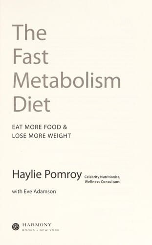The fast metabolism diet