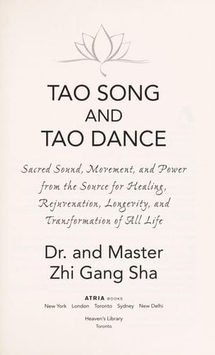 Tao song and tao dance