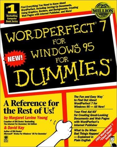 WordPerfect 7 for Windows 95 for dummies