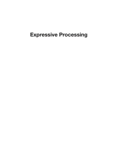 Expressive processing