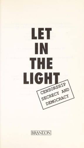 Let in the light